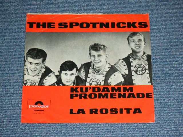 画像: SPOTNICKS, The -  KU'DAMM PROMRNADE / 1964 WEST-GERMANY GERMAN  ORIGINAL Used 7" Single  with PICTURE SLEEVE 