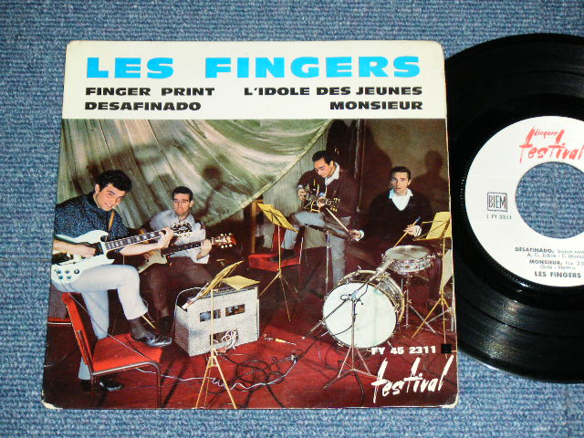 画像1: LES FINGERS -  FINGER PRINT    / 1960's FRANCE FRENCH ORIGINAL Used 7" EP  With Picture Sleeve
