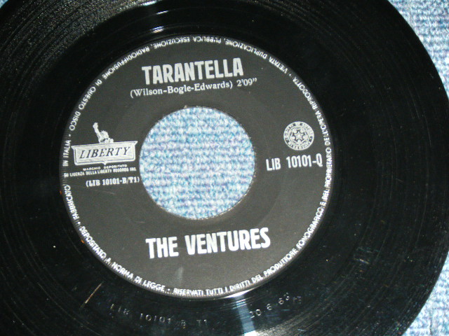 画像: THE VENTURES - A) MEMPHIS / B) TRANTELLA ( Ex+/Ex+++ )   / 1960s ITALY  Original 7" Single With PICTURE SLEEVE 