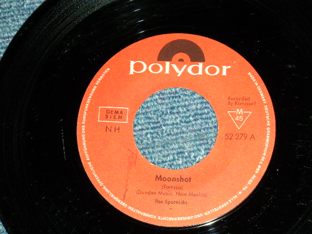 画像1: SPOTNICKS, The -  MOON SHOT : OL'MAN RIVER  / 196? WEST-GERMANY GERMAN  ORIGINAL Used 7" Single   