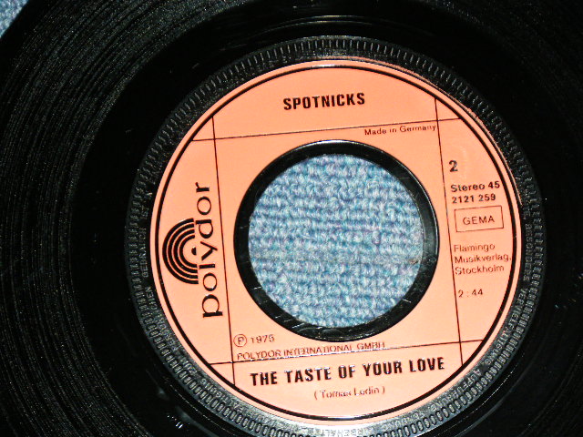 画像: SPOTNICKS, The - LOVE SAID GOODBYE   (Ex+++/MINT- )  / 1975 WEST-GERMANY GERMAN  ORIGINAL Used 7" Single  with PICTURE SLEEVE 