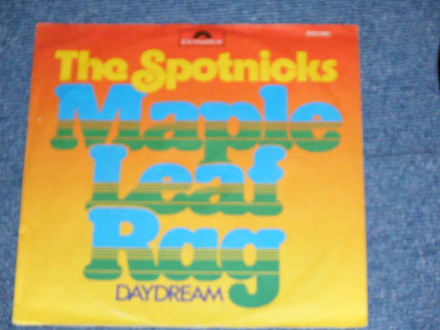 画像: SPOTNICKS, The - MAPLE LEAF RAG  (Ex++/MINT-  )  / 1974 WEST-GERMANY GERMAN  ORIGINAL Used 7" Single  with PICTURE SLEEVE 