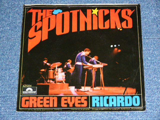 画像: SPOTNICKS, The - GREEN EYES / 1966 WEST-GERMANY GERMAN  ORIGINAL Used 7" Single  with PICTURE SLEEVE 