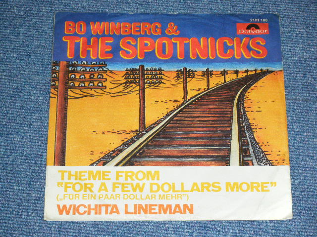 画像: BO WINBERG and The SPOTNICKS, The - WICHITA LINEMAN (Ex-/Ex+++ )  / 1973 WEST-GERMANY GERMAN  ORIGINAL Used 7" Single  with PICTURE SLEEVE 