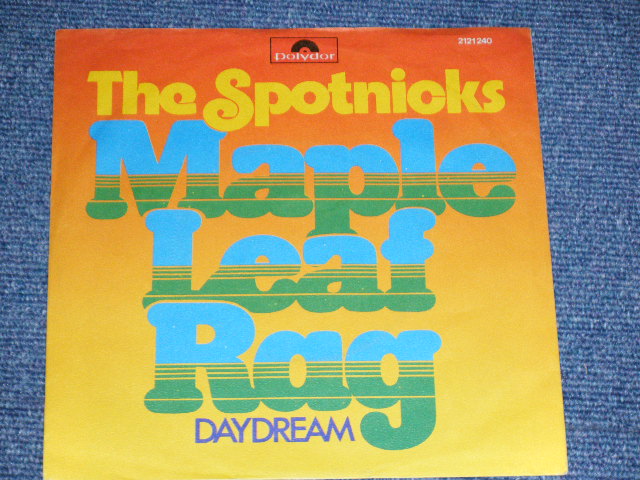 画像: SPOTNICKS, The - MAPLE LEAF RAG  (Ex++/Ex++ )  / 1974 WEST-GERMANY GERMAN  ORIGINAL Used 7" Single  with PICTURE SLEEVE 