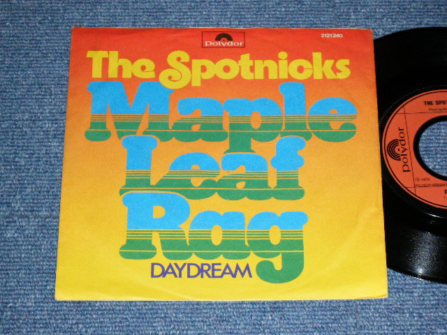 画像1: SPOTNICKS, The - MAPLE LEAF RAG  (Ex++/MINT-  )  / 1974 WEST-GERMANY GERMAN  ORIGINAL Used 7" Single  with PICTURE SLEEVE 