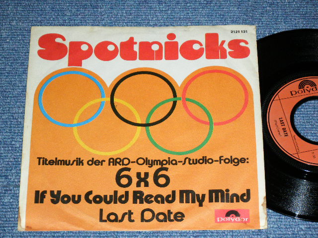 画像1: SPOTNICKS, The -  IF YOU COUKD READ MY MIND / 1971 WEST-GERMANY GERMAN  ORIGINAL Used 7" Single  with PICTURE SLEEVE 
