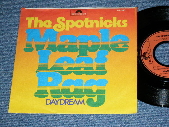 画像1: SPOTNICKS, The - MAPLE LEAF RAG  (Ex++/Ex++ )  / 1974 WEST-GERMANY GERMAN  ORIGINAL Used 7" Single  with PICTURE SLEEVE 
