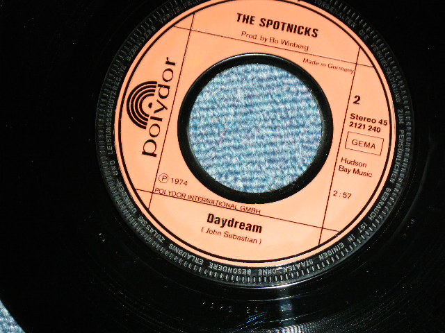 画像: SPOTNICKS, The - MAPLE LEAF RAG  (Ex++/Ex++ )  / 1974 WEST-GERMANY GERMAN  ORIGINAL Used 7" Single  with PICTURE SLEEVE 