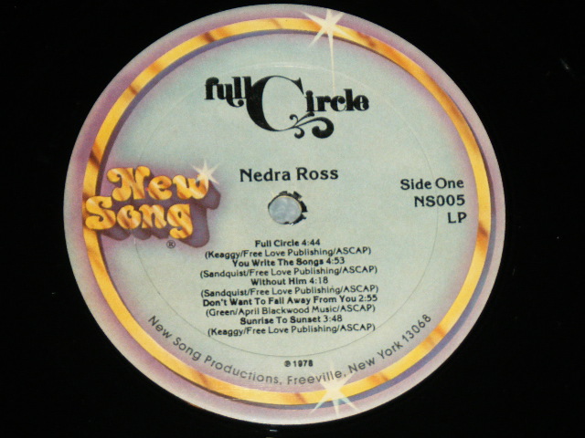 画像: NEDRA ROSS of The RONETTS - FULL CIRCLE  / 1978 US AMERICA  ORIGINAL Used LP