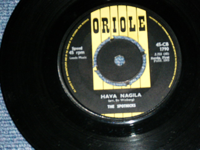 画像1: SPOTNICKS, The -  HAVA NAGILA : HIGH FLYIN' SCOTSMAN　( Ex++/Ex+++ ) / 1963 UK England  ORIGINAL Used 7" Single