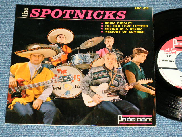 画像1: SPOTNICKS, The -  DRUM DIDDLEY  (EP) ( Ex++,Ex/Ex++ ) / 1960's FRANCE FRENCH  ORIGINAL Used 7" EP  with PICTURE SLEEVE 