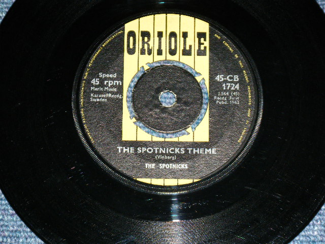 画像1: SPOTNICKS, The -  THE SPOTNICKS THEME : ORANGE BLOSSOM SPECIAL　/ 1962 UK England  ORIGINAL Used 7" Single
