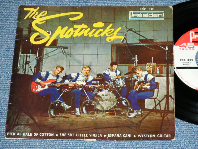 画像1: SPOTNICKS, The - PICK ALL BALE OF COTTON  (EP) ( Ex++,Ex/Ex++ ) / 1960's FRANCE FRENCH  ORIGINAL Used 7" EP  with PICTURE SLEEVE 