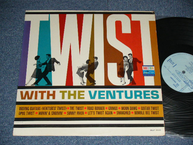 画像1: THE VENTURES - TWIST WITH THE VENTURES ( LIGHT BLUE  Label : Matrix Number 1D/1C : Ex++/Ex+++ ) / 1962 US ORIGINAL RELEASE VERSION MONO Used  LP 