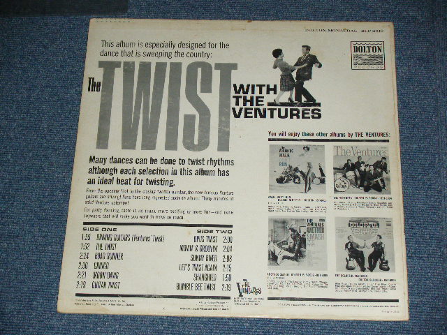 画像: THE VENTURES - TWIST WITH THE VENTURES ( LIGHT BLUE  Label : Matrix Number 1G/1H : Ex+/Ex++ Looks:Ex+) / 1962 US ORIGINAL RELEASE VERSION MONO Used  LP 