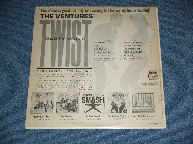 画像: THE VENTURES - TWIST PARTY VOL.2  ( LIGHT BLUE  Label : Matrix Number BLP 2014-1D (SIDE-1) /  BLP 2014-1E (SIDE-2) :  Ex,VG++/Ex ) / 1962 US ORIGINAL RELEASE VERSION MONO Used  LP 