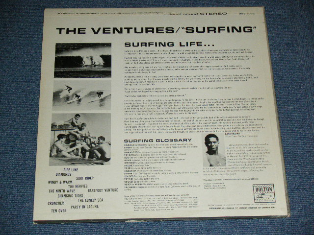画像: THE VENTURES - SURFING / 196 CANADA ORIGINAL STEREO Used  LP 