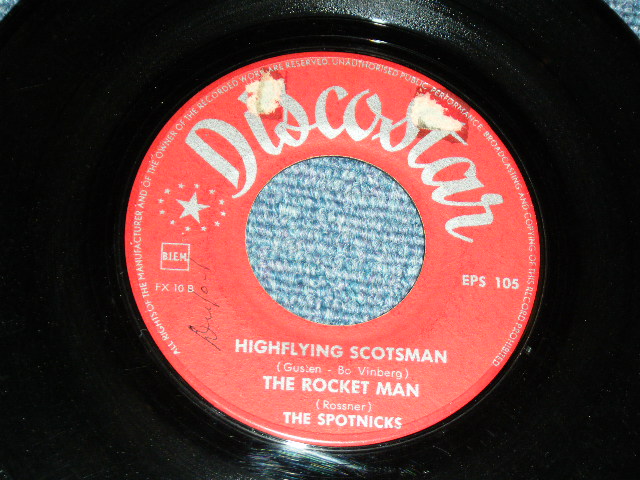 画像: SPOTNICKS, The -  GALLOPING GUITAR  (EP) ( VG++/.VG+++ ) / 1960's BELGIUM? ORIGINAL Used 7" EP  with PICTURE SLEEVE 