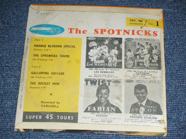 画像: SPOTNICKS, The -  Vol.1  ORANGE BLOOSOM SPECIAL  (EP) (VG+++/VG++ ) / 1960's FRANCE FRENCH  ORIGINAL Used 7" EP  with PICTURE SLEEVE 