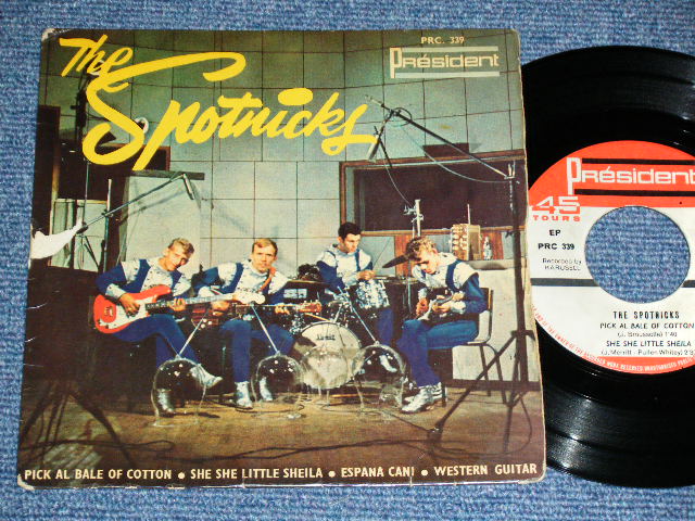 画像1: SPOTNICKS, The - PICK ALL BALE OF COTTON  (EP) ( VG+++/Ex ) / 1960's FRANCE FRENCH  ORIGINAL Used 7" EP  with PICTURE SLEEVE 