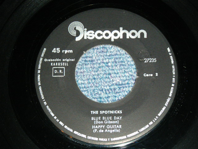 画像: SPOTNICKS, The -  LE DERNIER TRAIN DE L'ESPACE   (EP) ( Ex++/Ex++ ) / 1960's ESPLUGAS  SPAIN  SPANISH ORIGINAL Used 7" EP  with PICTURE SLEEVE 