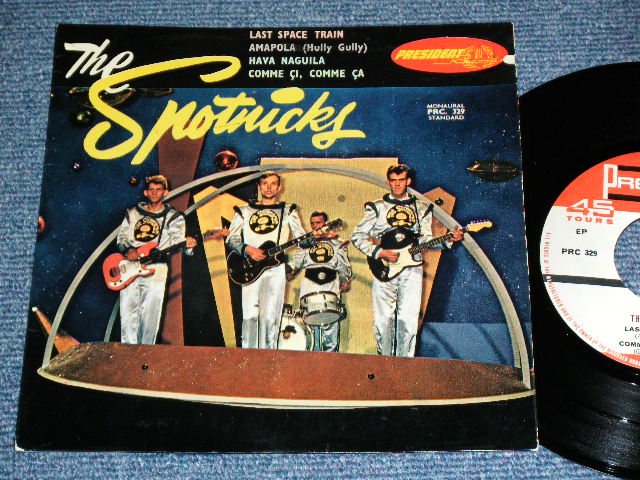 画像1: SPOTNICKS, The -  Vol.3  LAST SPACE TRAIN  (EP) ( Ex++,Ex+/Ex+  Looks: Ex+++ ) / 1960's FRANCE FRENCH  ORIGINAL Used 7" EP  with PICTURE SLEEVE 