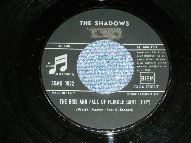 画像: The SHADOWS - THE MIRACLE ( VG+++/Ex  ) / 1965 ITALY ITALIA ORIGINAL Used 7" Single With PICTURE SLEEVE 