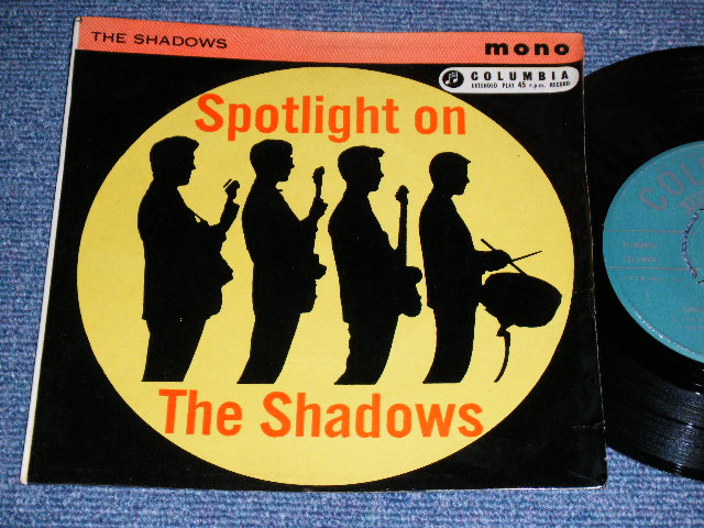 画像1: The SHADOWS - SPOTLIGHT ON ( VG++/Ex+ ) / 1962 INDIA ORIGINAL "GREEN Label" Used 7" EP