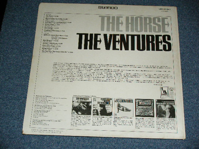 画像: THE VENTURES -  THE HORSE (  Ex++/Ex+++ ) / 1968 GERMAN GERMANY ORIGINAL Used  LP 