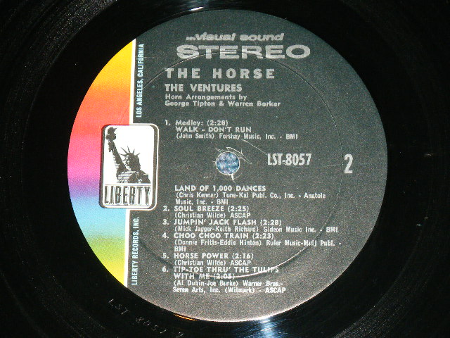 画像: THE VENTURES -  ON THE SCENE  ( Ex+/MINT- ) / 1970 US AMERICA ORIGINAL Used  LP 