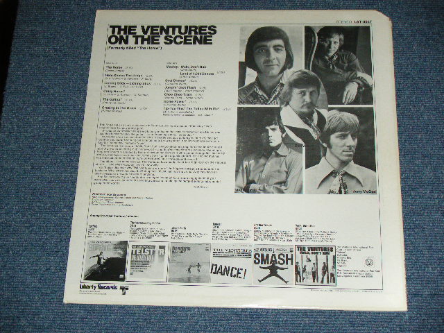 画像: THE VENTURES -  ON THE SCENE  ( Ex++/Ex+++ Looks:MINT- : CUT OUT CORNER  ) / 1970 US AMERICA ORIGINAL Used  LP 