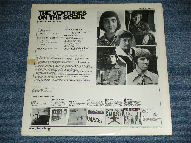 画像: THE VENTURES -  ON THE SCENE  ( Ex+/MINT- ) / 1970 US AMERICA ORIGINAL Used  LP 