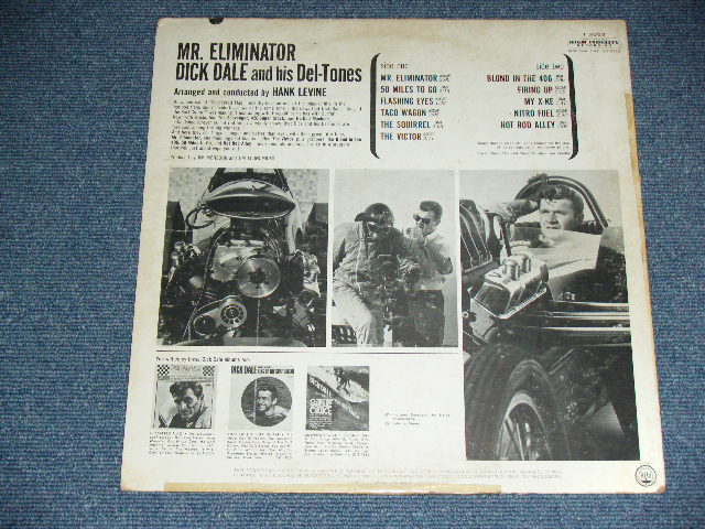 画像: DICK DALE & HIS DEL-TONES -  MR.ELIMINATOR  ( Ex/Ex++ )  / 1964 US AMERICA ORIGINAL MONO  Used LP  