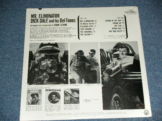 画像: DICK DALE & HIS DEL-TONES -  MR.ELIMINATOR  (　BRAND NEW SEALED  )  / 1964 US AMERICA ORIGINAL MONO  BRAND NEW SEALED LP with BONUS PHOTO  