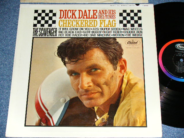 画像1: DICK DALE & HIS DEL-TONES -  CHECKERED FLAG  ( Ex+++/MINT-,B-1:Small Press Miss  )  / 1963 US AMERICA ORIGINAL MONO Used LP  