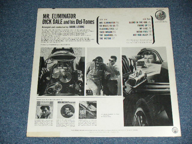 画像: DICK DALE & HIS DEL-TONES -  MR.ELIMINATOR  ( Ex++/MINT- )  / 1964 US AMERICA ORIGINAL STEREO  Used LP  