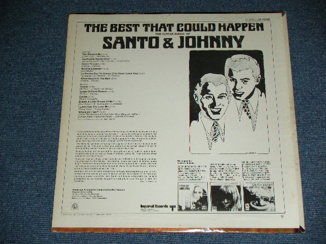 画像: SANTO & JOHNNY -  THE BEST THAT COULD HAPPEN (Ex+/Ex++)  / 1968 US AMERICA  ORIGINAL STEREO Used LP 