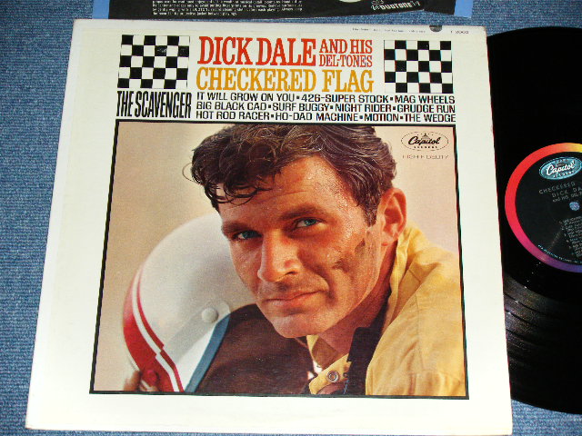 画像1: DICK DALE & HIS DEL-TONES -  CHECKERED FLAG  ( Ex+/MINT-,B-5&6 : LIGHT SCRTACHE )  / 1963 US AMERICA ORIGINAL MONO Used LP  