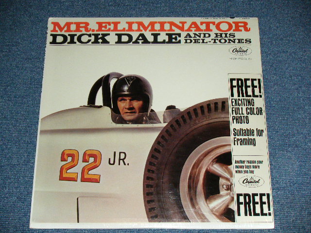 画像1: DICK DALE & HIS DEL-TONES -  MR.ELIMINATOR  (　BRAND NEW SEALED  )  / 1964 US AMERICA ORIGINAL MONO  BRAND NEW SEALED LP with BONUS PHOTO  