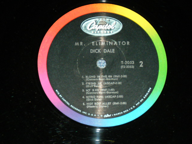 画像: DICK DALE & HIS DEL-TONES -  MR.ELIMINATOR  ( Ex/Ex++ )  / 1964 US AMERICA ORIGINAL MONO  Used LP  