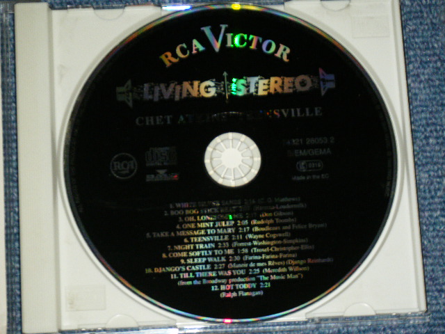 画像: CHET ATKINS - TEENSVILLE  / 1995 EUROPE ORIGINAL Used CD 