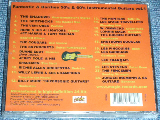 画像: V.A. OMNIBUS -  FANTASTIC & RARITIES INSTRUMENTAL GUITARS VOL.1 / 2011 FRANCE ORIGINAL Brand New SEALED CD 