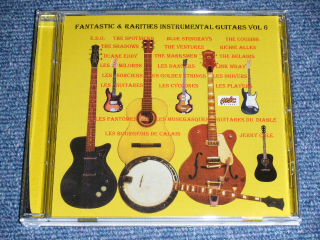 画像1: V.A. OMNIBUS -  FANTASTIC & RARITIES INSTRUMENTAL GUITARS VOL.6 / 2012 FRANCE ORIGINAL Brand New CD 