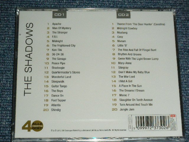 画像: THE SHADOWS -  ALLLE 40 GOED   / 2012 NETHERLANDS HOLLAND Brand New SEALED 2-CD's set 