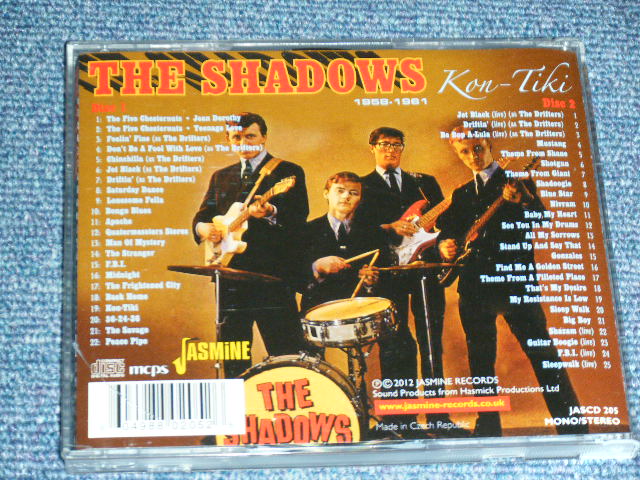 画像: THE SHADOWS - KON-TOKI : 1958-1961  / 2012 CZECH REPUBLIC Brand New 2-CD