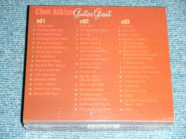 画像: CHET ATKINS - GUITAR GIANTS / 2008 HOLLAND Brand New SEALED 3-CD 