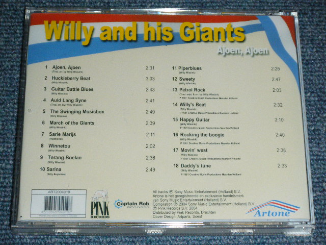 画像: WILLY and His GIANTS - AJOEN,AJOEN  / 2004 HOLLAND ORIGINAL  BRAND NEW CD 