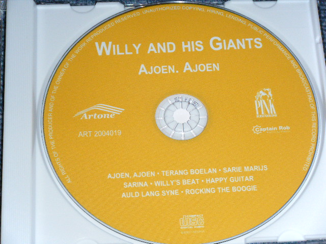 画像: WILLY and His GIANTS - AJOEN,AJOEN  / 2004 HOLLAND ORIGINAL  BRAND NEW CD 