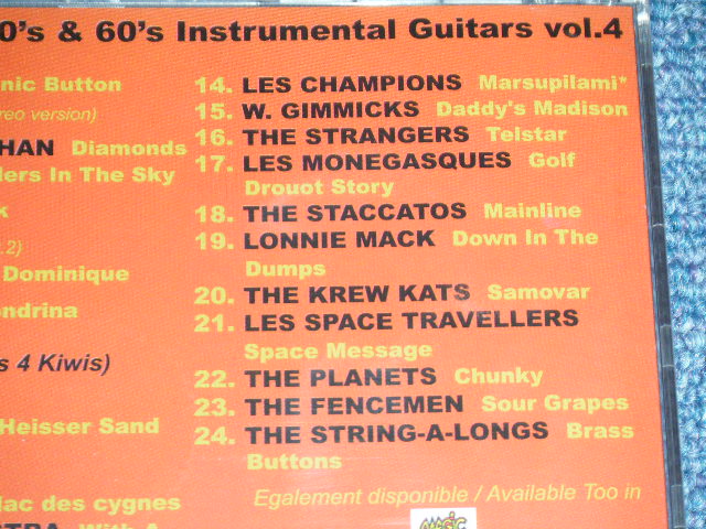 画像: V.A. OMNIBUS -  FANTASTIC & RARITIES INSTRUMENTAL GUITARS VOL.4 / 2011 FRANCE ORIGINAL Brand New SEALED CD 